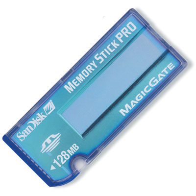 128MB Memory Stick Pro