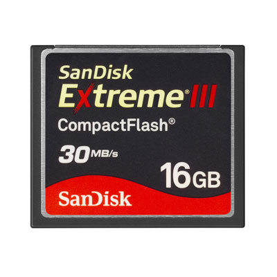 Sandisk 16GB 133x Extreme III Compact Flash