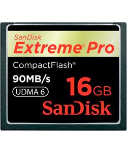SanDisk 16GB CompactFlash Memory Card