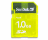 SanDisk 1GB Gaming SD Card