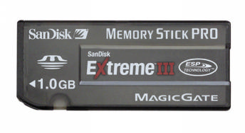 Sandisk 1gb Memory Stick Pro Extreme III