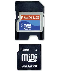 Sandisk 1Gb Mini SD Memory Card