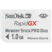 sandisk 1GB Rapid GX Memory Stick Pro Duo Gaming