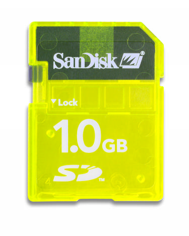 Sandisk 1GB SD Gaming Card
