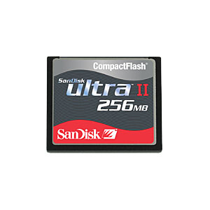 256 Mb Compact Flash Card Ultra II