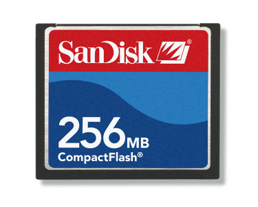 Sandisk 256Mb Compact Flash Card