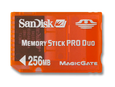 Sandisk 256Mb Memory Stick Duo Pro Gaming