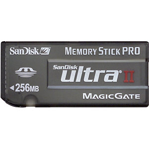 256Mb Memory Stick Pro Ultra II