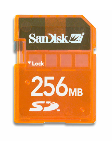 Sandisk 256mb SD Gaming Card