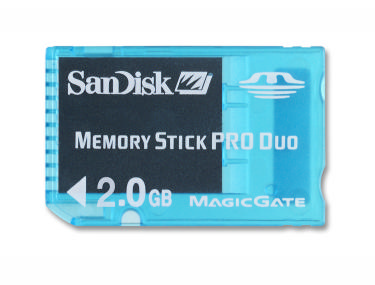 Sandisk 2gb Memory Stick Duo Pro Gaming