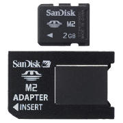 Sandisk 2GB Memory Stick Micro M2
