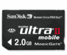 SanDisk 2GB Memory Stick Pro Duo Ultra II Mobile
