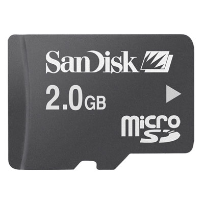 Sandisk 2GB Micro SD Transflash