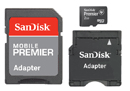2GB Mobile Premier microSD 2GB W/3in1