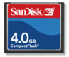 SanDisk 4GB Compact Flash Card(2MB/s)