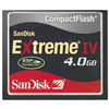 SanDisk 4GB Compact Flash (CF) Card Extreme IV