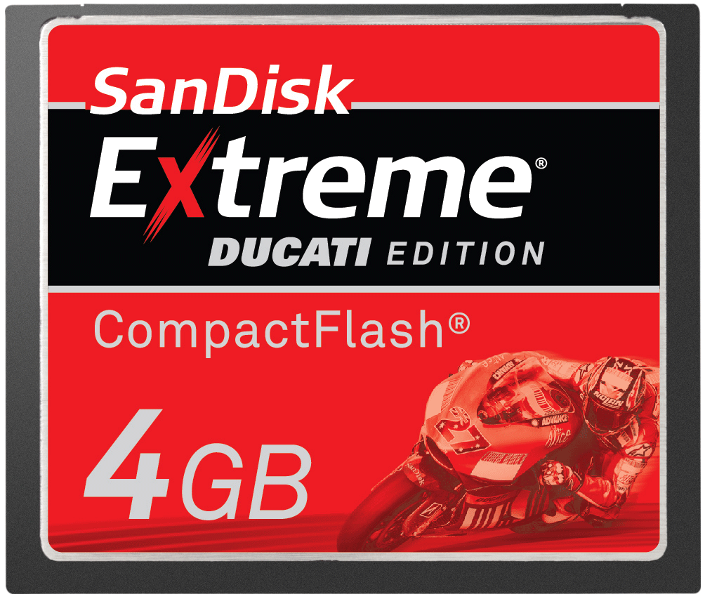 SanDisk 4GB Extreme Ducati Edition