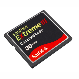 SanDisk 4GB Extreme III Compact Flash Card 30MB/s
