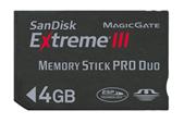 Sandisk 4GB Extreme III Memory Stick Pro Duo