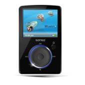 4GB Sansa Fuze MP3 Player Black