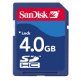 Sandisk 4gb sd memory card