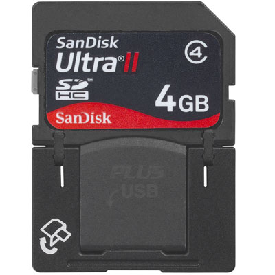 4GB SDHC Ultra Plus
