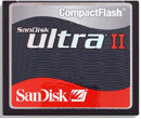 SanDisk 4GB ULTRA II Compact Flash Card