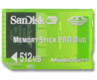 SanDisk 512MB Memory Stick Pro Duo Gaming PSP
