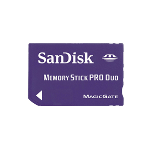 SanDisk 512MB Memory Stick PRO DUO