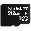 Sandisk 512mb Micro-SD card