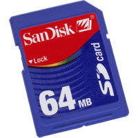 Sandisk 64mb SD Card