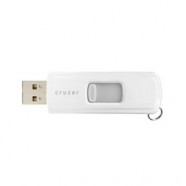 8GB Cruzer Micro U3 USB Flash Drive - White