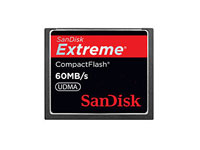 SANDISK 8GB Extreme Compact Flash Card