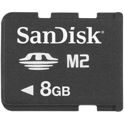 Sandisk 8GB M2 Memory Stick