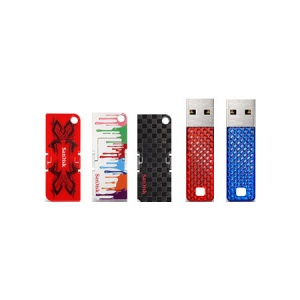 SanDisk 8GB Pop Facet USB Flash Drives - 5 Pack