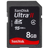 Sandisk 8GB SDHC Ultra II Card (Class 4)