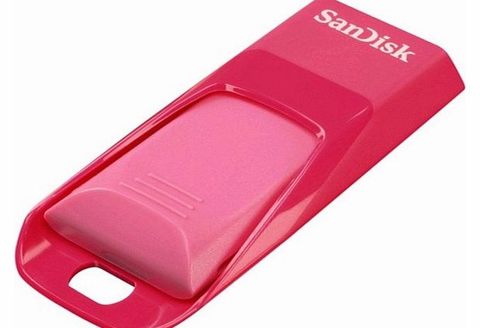 8GB USB 2.0 Flash Drive (Cruzer Edge - Pink)