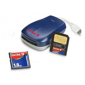 Sandisk CF/ SM Dual Reader