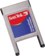 Sandisk Compact Flash to PCMCIA Adapter