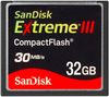 SANDISK CompactFlash Extreme III 32 GB Memory Card