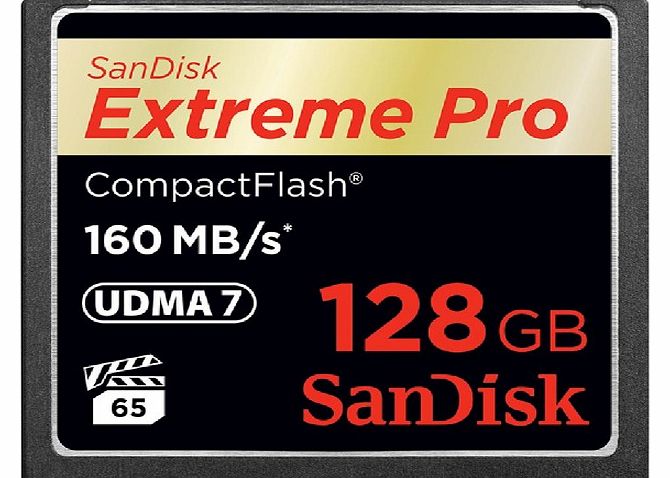 CompactFlash Extreme PRO memory card - 128 GB