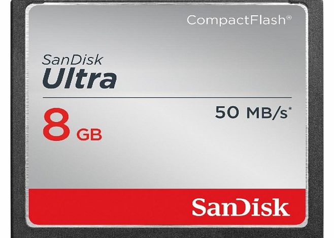 Sandisk CompactFlash Ultra memory card - 8 GB