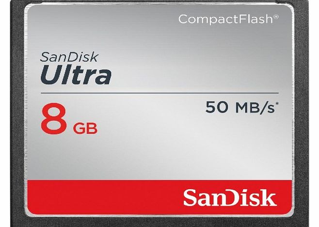 Sandisk CompactFlash Ultra memory card - 8 GB