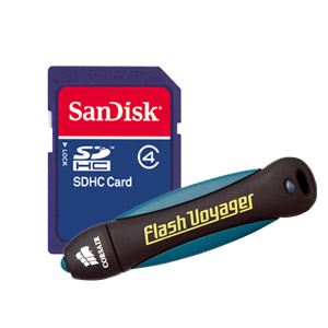 SanDisk Corsair 32GB Flash Voyager USB Flash Drive -