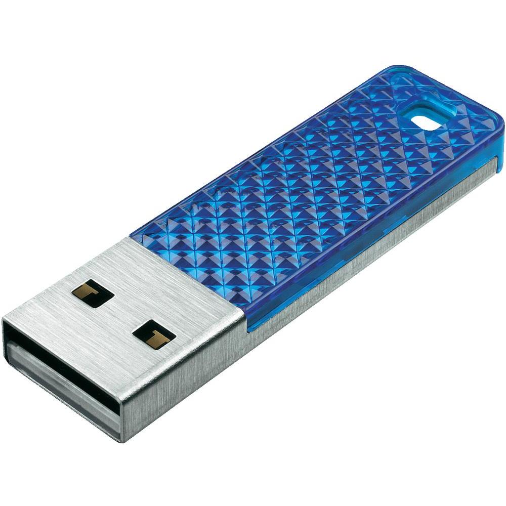 Cruzer Facet USB Flash Drive (Blue) - 16GB
