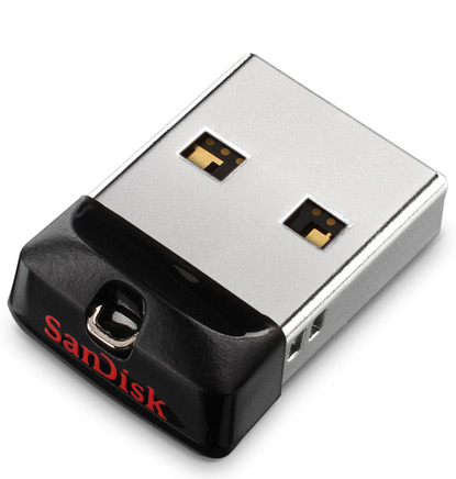 SanDisk Cruzer FIT USB Flash Drive - 16GB