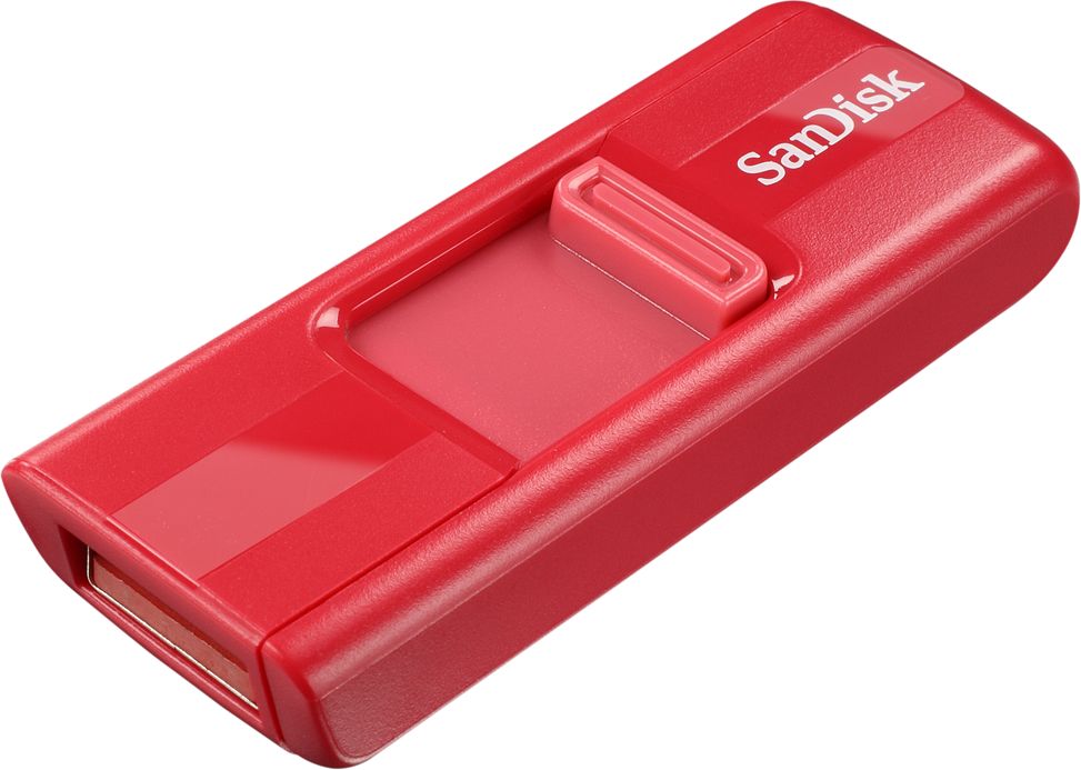 SanDisk Cruzer USB Flash Drive (Red) - 8GB