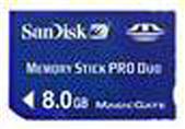 Sandisk Everyday 8GB Memory Stick PRO Duo