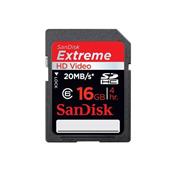 Sandisk Extreme 16GB SDHC Memory Card 2 Pack