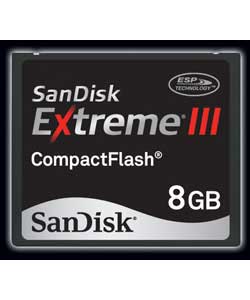sandisk Extreme 3 Compact Flash 8GB
